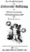 [Gutenberg 35939] • Beobachtungen über Oesterreichs Aufklärung und Litteratur